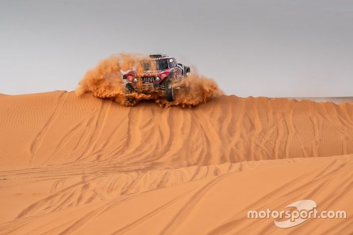 #302 JCW X-Raid Team: Stephane Peterhansel, Paulo Fiuza