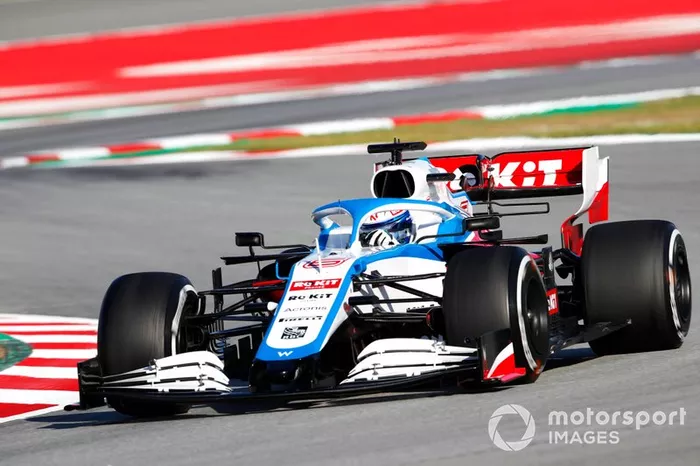 Williams-Mercedes FW43  en pretemporada