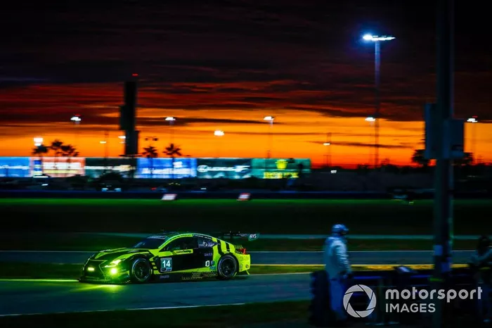 #14 AIM Vasser Sullivan Lexus RC-F GT3, GTD: Parker Chase, Jack Hawksworth, Michael De Quesada, Kyle Busch