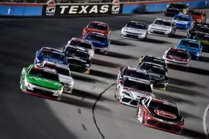 Tyler Reddick, Richard Childress Racing, Chevrolet Camaro Alsco and Christopher Bell, Joe Gibbs Racing, Toyota Supra Rheem