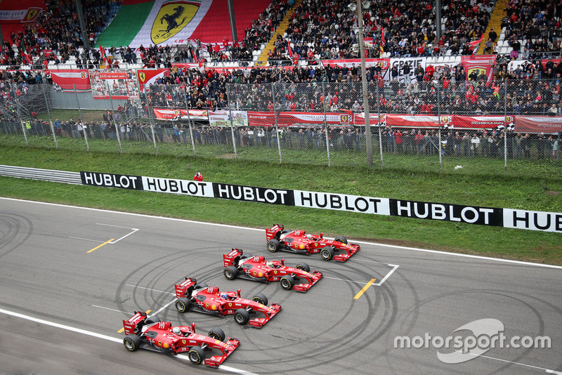 Андреа Бертолини, Джанкарло Физикелла, Давиде Ригон и Марк Жене, Ferrari F60