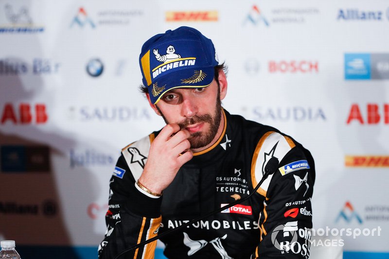 Jean-Eric Vergne, DS TECHEETAH, nella conferenza stampa
