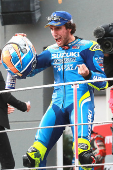Podium : le deuxième, Alex Rins, Team Suzuki MotoGP
