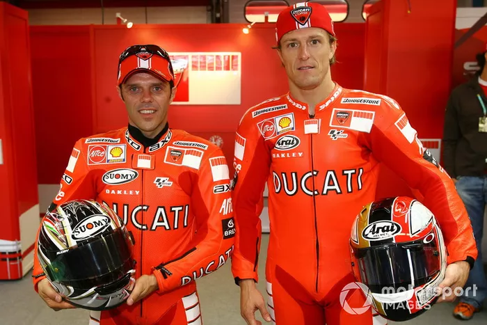 Loris Capirossi, Sete Gibernau, Ducati Team