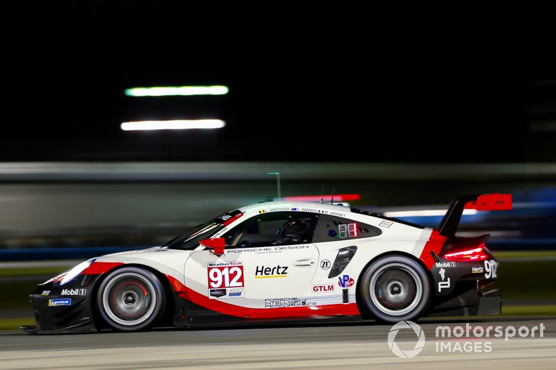 #912 Mathieu Jaminet, Earl Bamber, Laurens Vanthoor: Porsche GT Team, Porsche 911 RSR (GTLM)