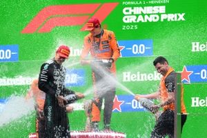 Lando Norris, McLaren, George Russell, Mercedes