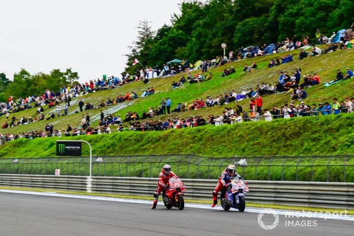 Enea Bastianini, Ducati Team, Marc Marquez, Gresini Racing