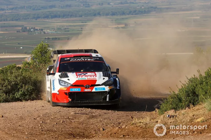 Elfyn Evans, Scott Martin, Toyota Gazoo Racing WRT Toyota GR Yaris Rally1