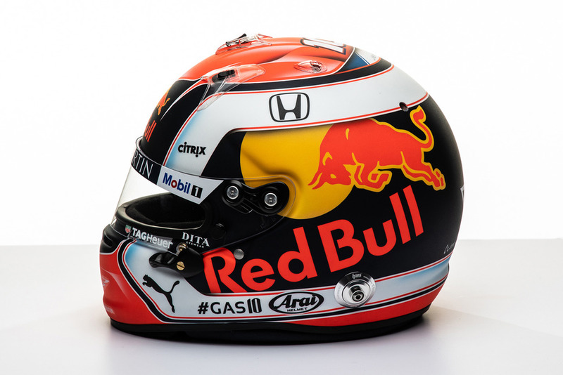 Casco 2019 de Pierre Gasly