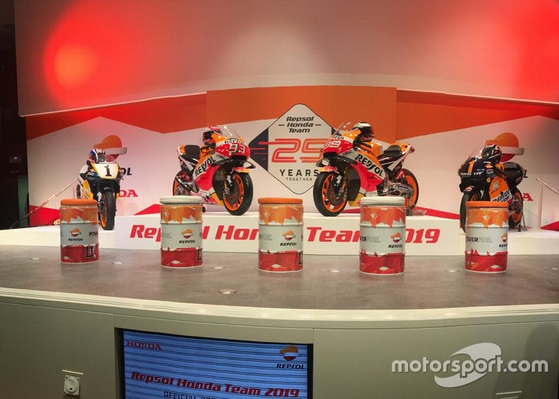 Le moto di Mick Doohan, Marc Márquez, Jorge Lorenzo e Alex Crivillé, Honda HRC