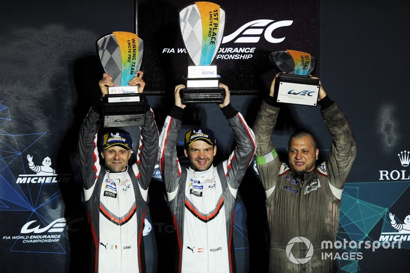 Podio GTLM Pro: #91 Porsche GT Team Porsche 911 RSR: Richard Lietz, Gianmaria Bruni