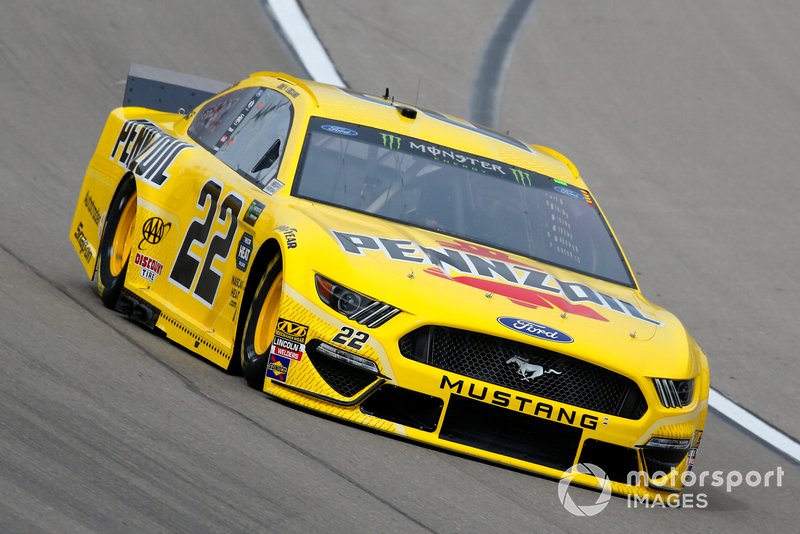 1. Joey Logano, Team Penske, Ford Mustang
