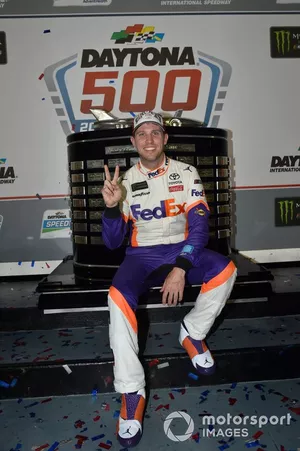 Denny Hamlin, Joe Gibbs Racing, Toyota Camry FedEx Express