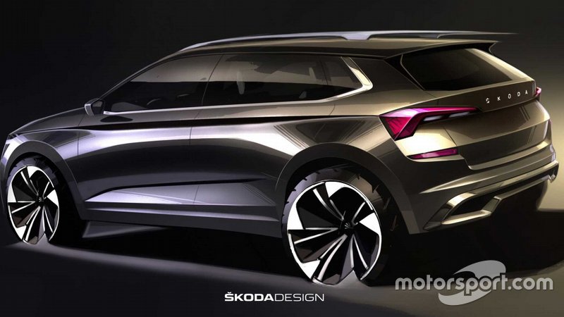 Тізер Skoda Kamiq 2019 року