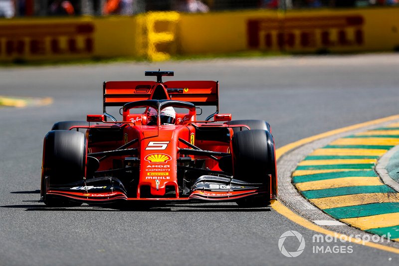 3. Себастьян Феттель, Ferrari SF90, 1.21,190