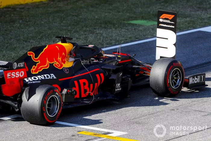 Max Verstappen, Red Bull Racing RB16, tercer puesto