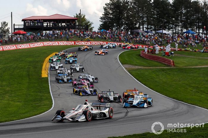 Will Power, Team Penske Chevrolet lídera al inicio