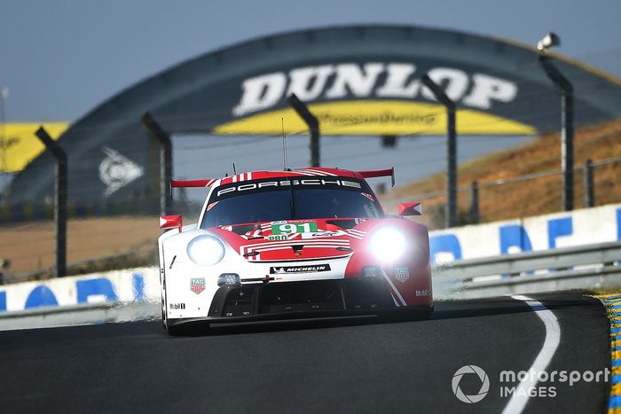 #91 Porsche GT Team Porsche 911 RSR: Richard Lietz, Gianmaria Bruni, Frédéric Makowiecki