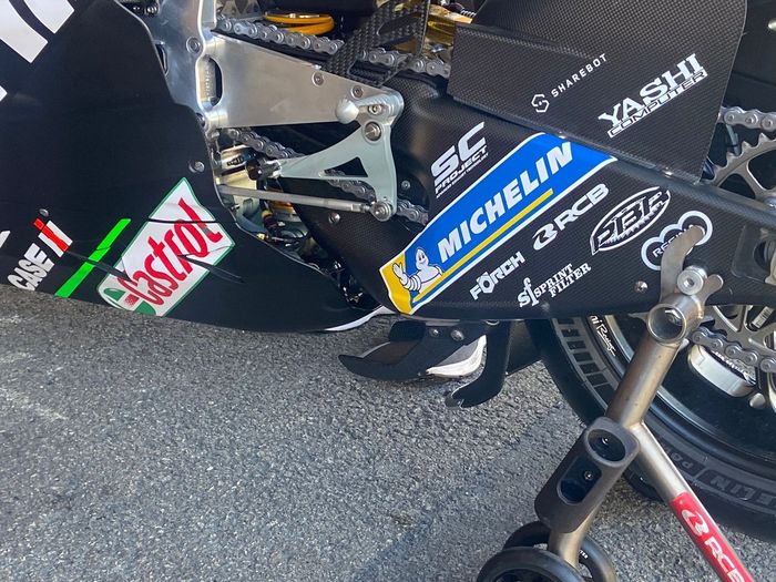 Detalle de la moto, Aprilia RS-GP