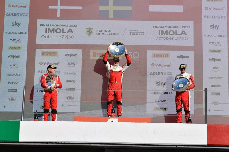 Il podio della Finale Coppa Shell AM