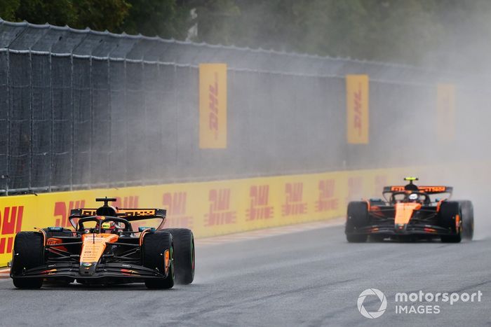 Lando Norris, McLaren, Oscar Piastri