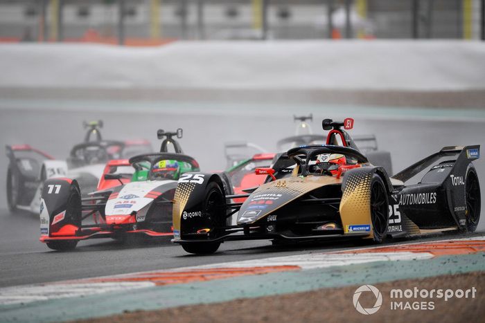 Jean-Eric Vergne, DS Techeetah, DS E-Tense FE21, Lucas Di Grassi, Audi Sport ABT Schaeffler, Audi e-tron FE07