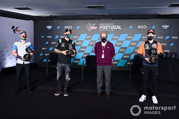Sam Lowes, Marc VDS Racing, Fabio Quartararo, Petronas Yamaha SRT, Raúl Fernandez, Red Bull KTM Ajo