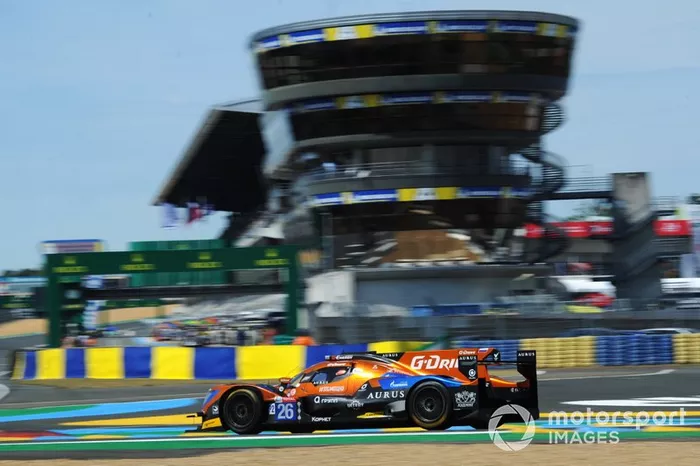 #26 G-Drive Racing Oreca 07: Roman Rusinov, Jean-Eric Vergne, Job Van Uitert 
