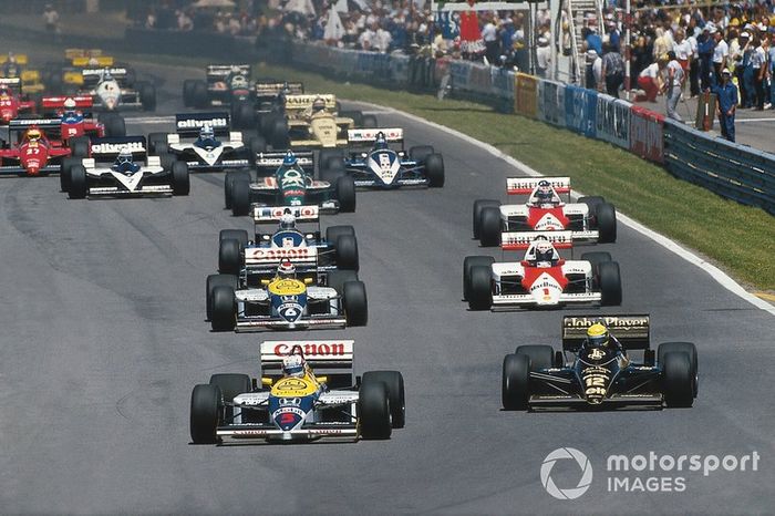 10. Nigel Mansell - Williams FW11-Honda - GP do Canadá de 1986