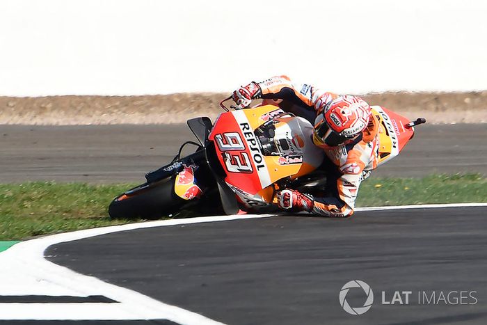 Marc Marquez, Repsol Honda Team crash