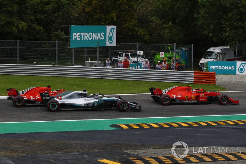 Italia - Sebastian Vettel/Lewis Hamilton (carrera)