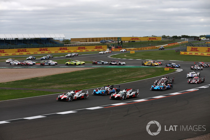 Le départ des 6 Heures de Silverstone