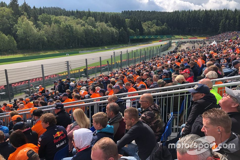 A Belga Nagydíj rajongói - F1 2018