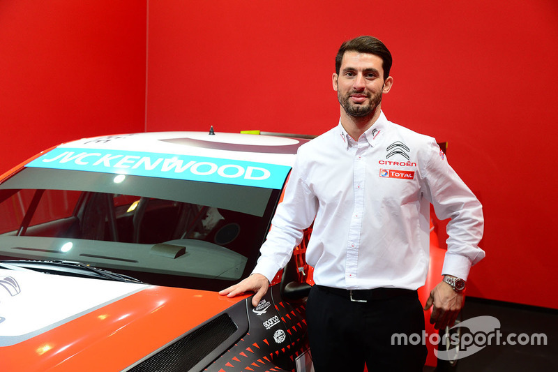 Jose Maria Lopez with the Citroën C-Elysee WTCC, Citroën World Touring Car team 2016 livery 