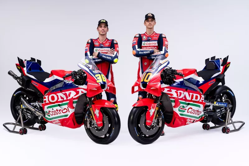 Joan Mir et Luca Marini (Honda HRC)