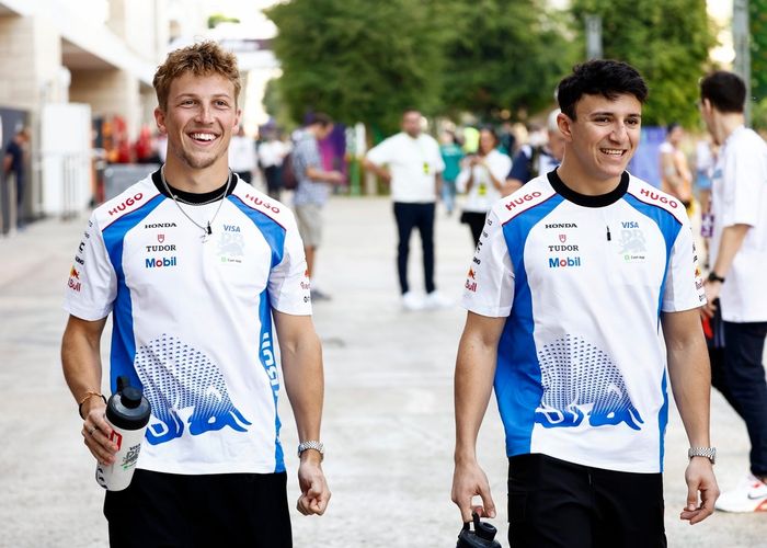 Liam Lawson, Racing Bulls Team, Isack Hadjar, Racing Bulls Team