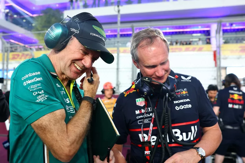 Adrian Newey, partenaire technique principal de l'écurie Aston Martin F1 Team