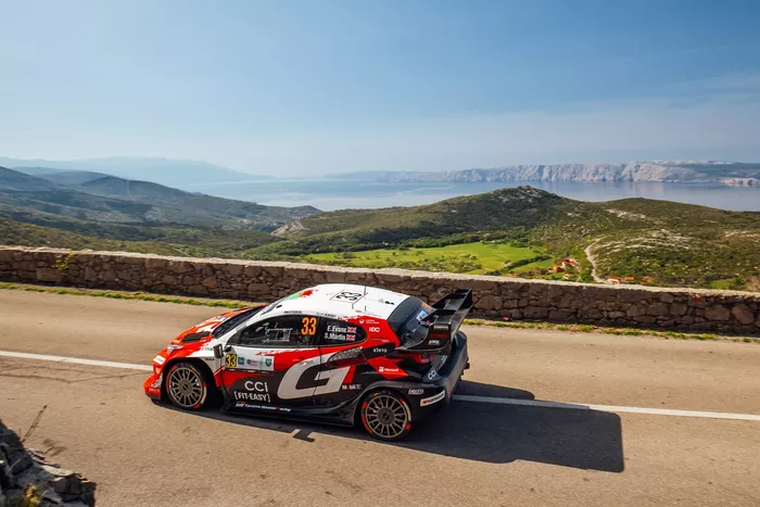 Elfyn Evans, Scott Martin, Toyota Gazoo Racing WRT Toyota GR Yaris Rally1