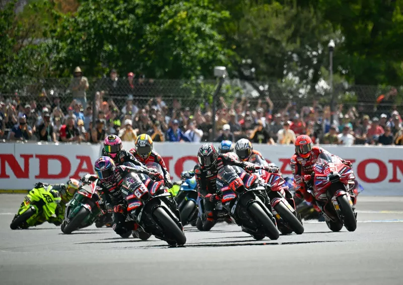Départ du sprint