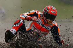 Marc Marquez, Repsol Honda Team, crash