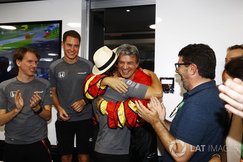 Fernando Alonso, McLaren, celebra su cumpleaños