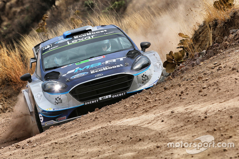 Отт Тянак и Мартин Ярвеоя, Ford Fiesta WRC