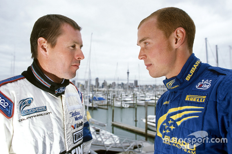 Colin McRae et Richard Burns