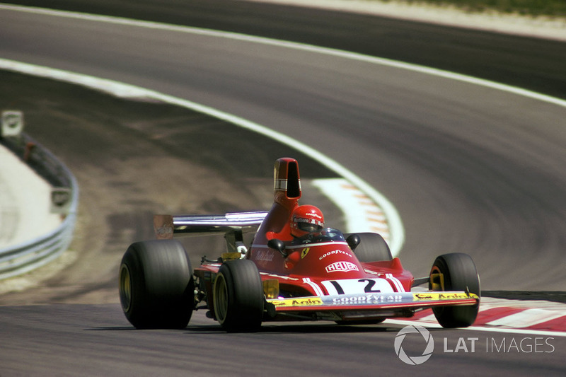 1º Niki Lauda, Ferrari 312B3, Dijon 1974. Tiempo: 58.790