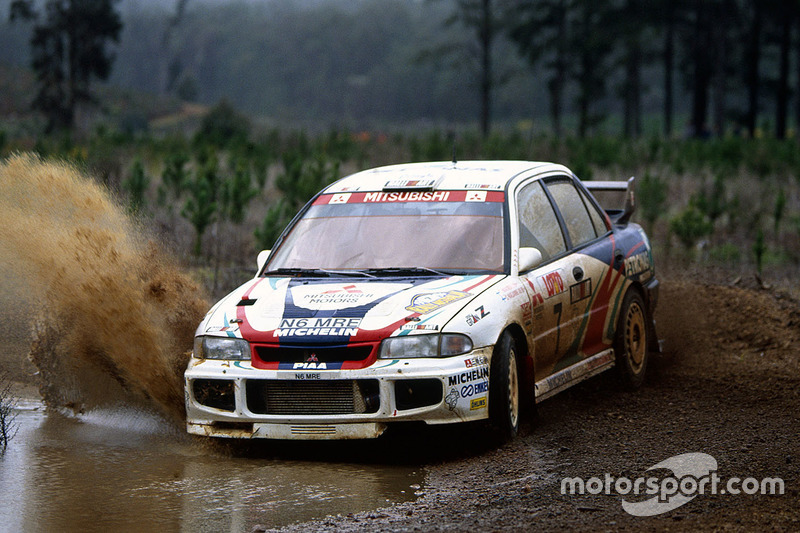 Tommi Mäkinen, Seppo Harjanne, Ralliart Mitsubishi Lancer Evo3