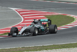 ніко Росберг, Mercedes F1 на тестах шин Pirelli 2017 року