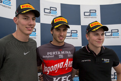 Sieger Antonio Giovinazzi, PREMA Racing; 2. Raffaele Marciello, RUSSIAN TIME; 3. Gustav Malja, Rapax