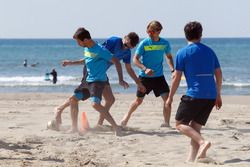  Antonio Felix da Costa, Marco Wittmann and Augusto Farfus, Beach Soccer