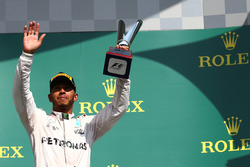 Podio: Lewis Hamilton, Mercedes AMG F1 W07