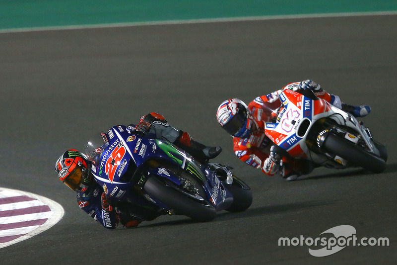 Duel Vinales dan Dovizioso pada seri pembuka